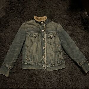 GAP Tan Shearling Jacket